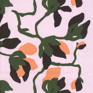 Mielitty Light rose servett från  Marimekko 
