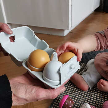 Ägg  kartong - Leksaksmat