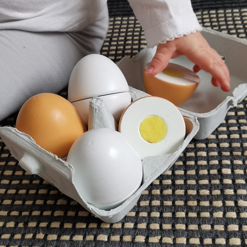 Ägg  kartong - Leksaksmat - 3