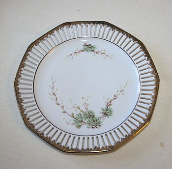 Svaneholm - Porslin - Svensk Fjällflora - Assiett nr 10