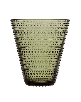 Kastehelmi Vas mossgrön från Iittala