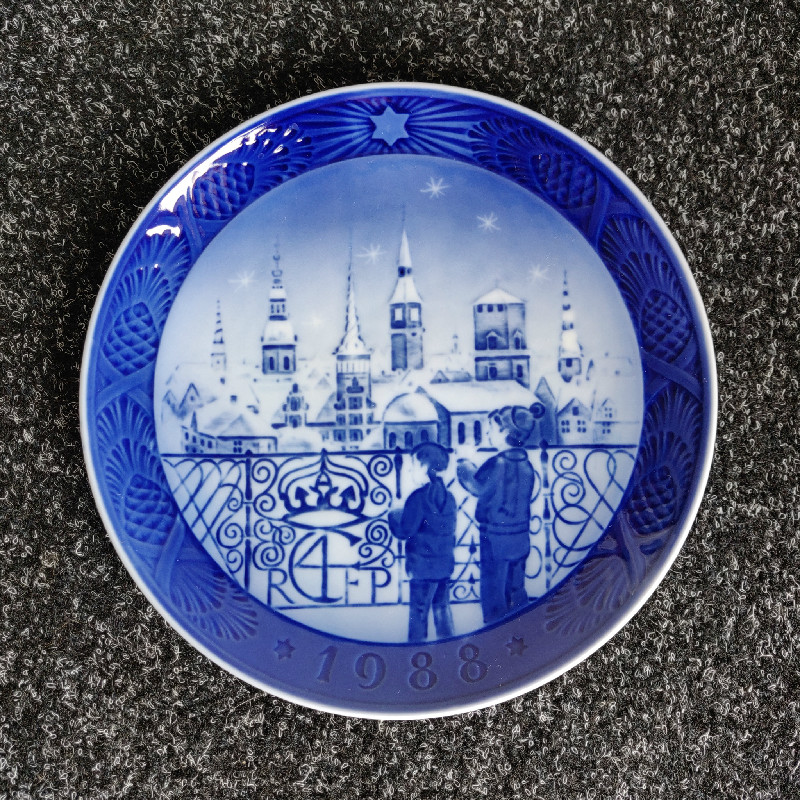Jultallrik 1988 från Royal Copenhagen 