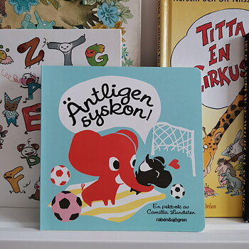 Äntligen syskon! Pekbok av Camilla Lundsten