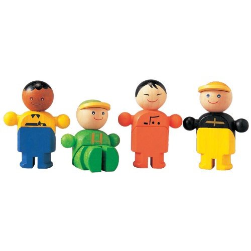 Arbetare i trä från PlanToys 