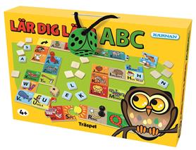 Kärnan - Lär dig läsa - ABC - Träspel