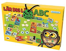 Kärnan - Lär dig läsa - ABC - Träspel