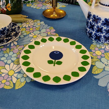 Blueberry Blåbär assiett från Floryd 