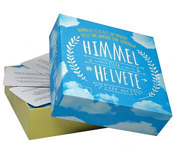 Himmel eller Helvete spel från Kylskåpspoesi