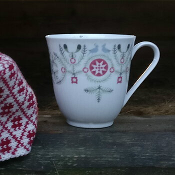 Swedish Grace winter Mugg från Rörstrand