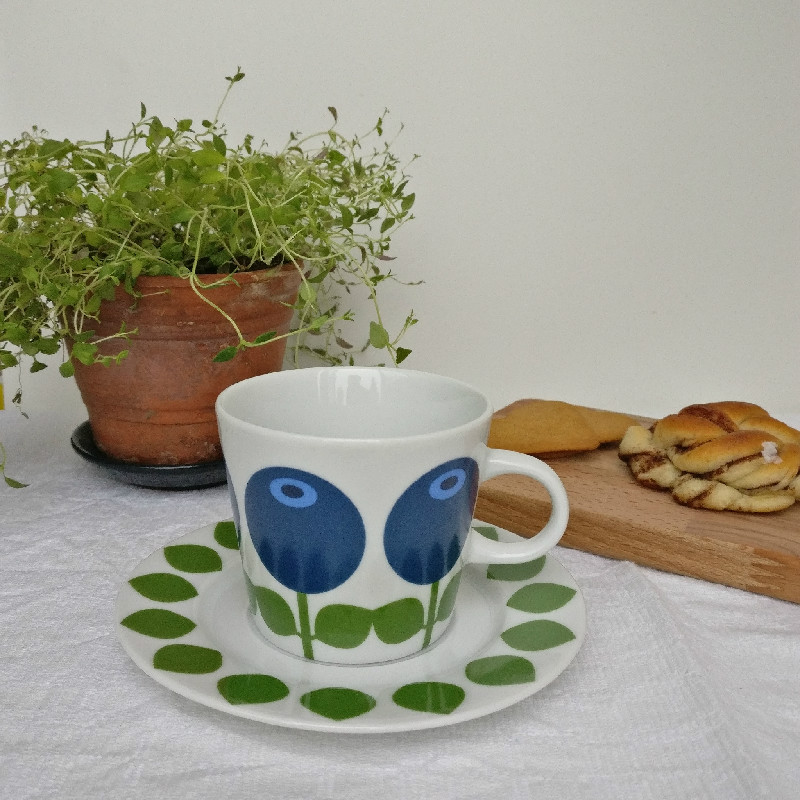 Blueberry Blåbär kaffekopp från Floryd  - 6