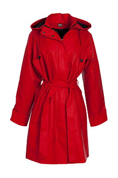 City Coat röd Regnkappa från Garda