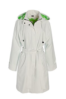 Vit regnkappa City Coat från Garda 
