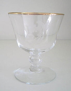  Glas - Madeira - Etsat - Guldkant