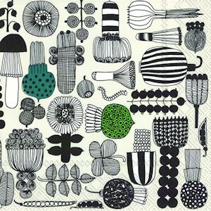  Puutarhurin Parhaat servett från Marimekko 