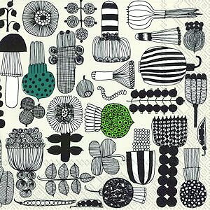  Puutarhurin Parhaat servett från Marimekko 