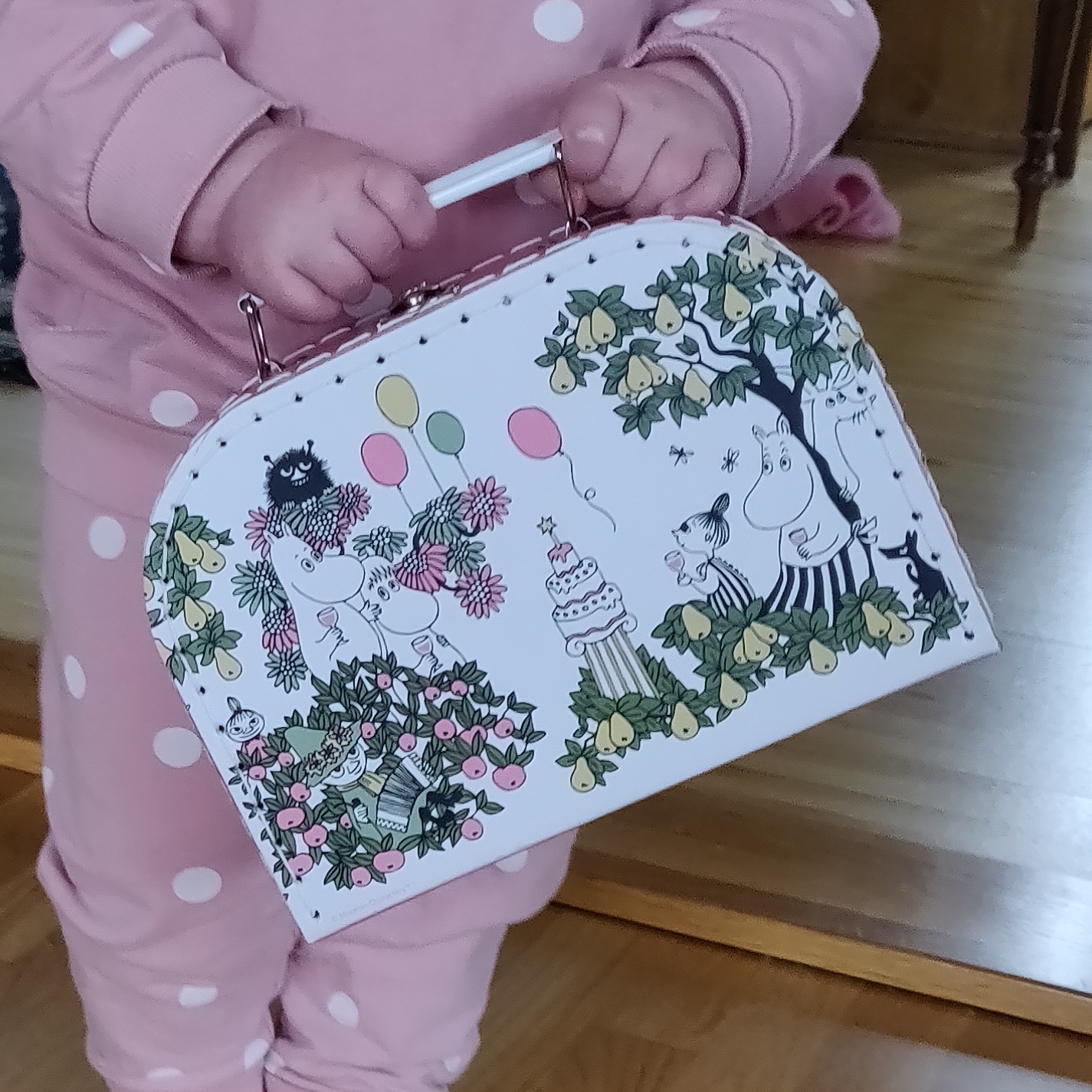 Väska med Muminmotiv