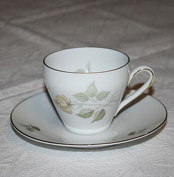 Kaffekopp gula rosor från Winterling