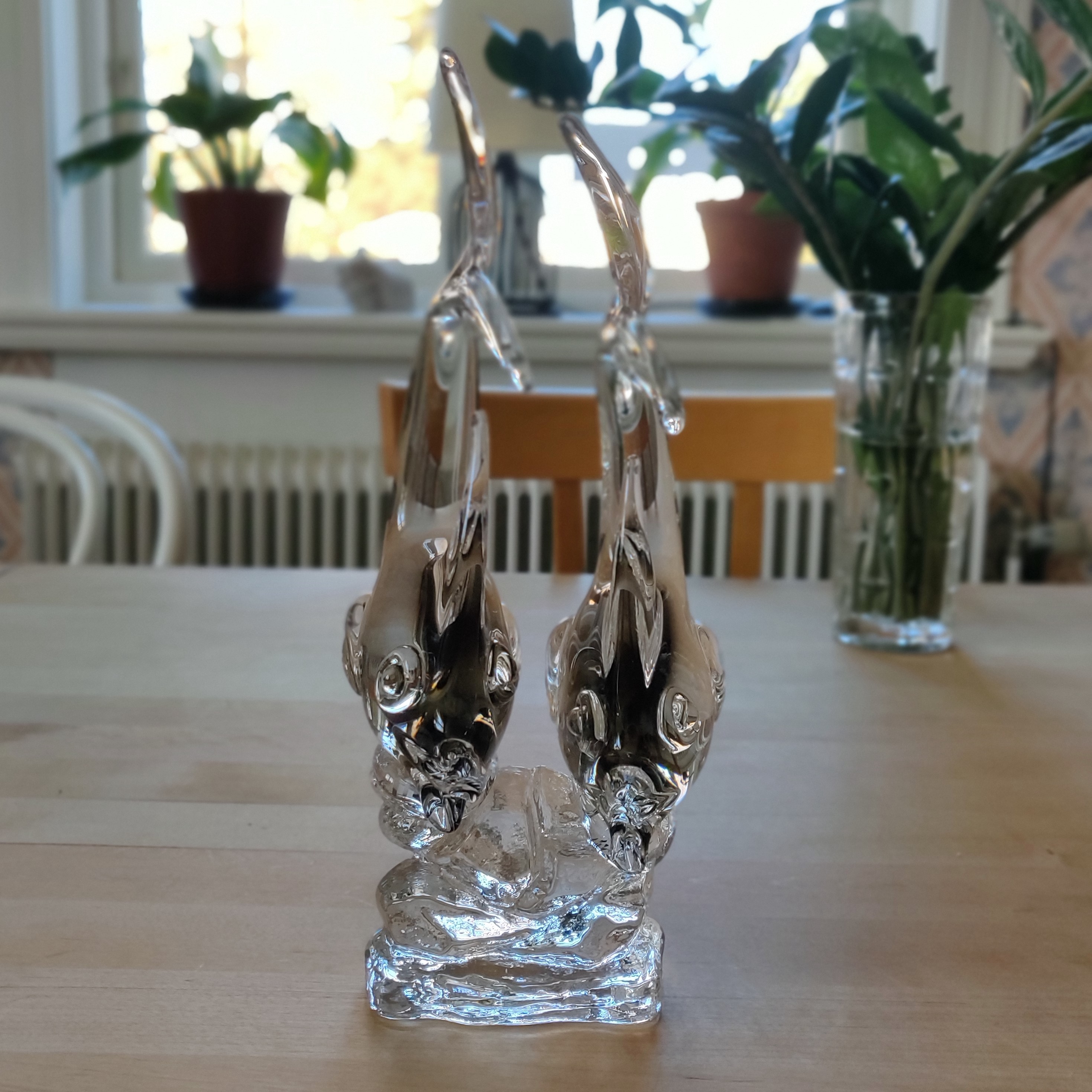 Fiskar figurin i glas - 2