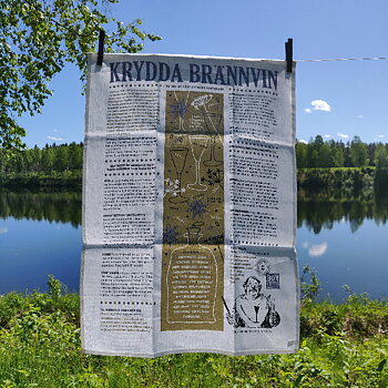 Krydda Brännvin kökshandduk från BoM United