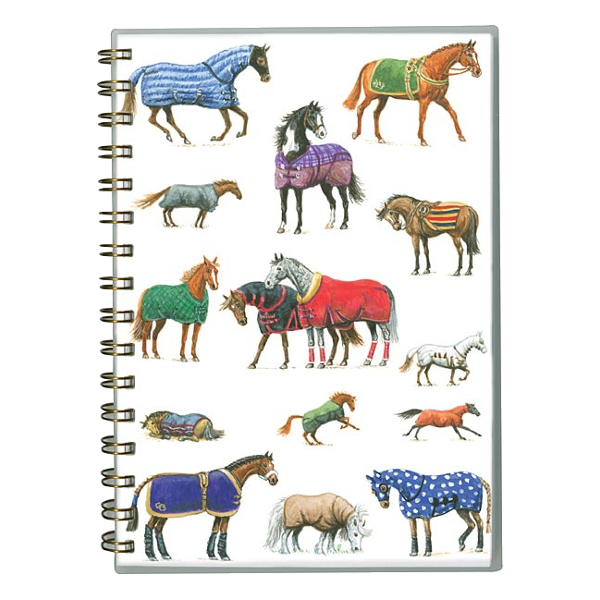 Notebook Padblocks Horse Motif Rugged Up