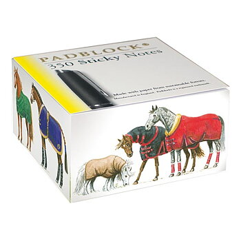 Post-It Notes Padblocks Hästmotiv Rugged Up