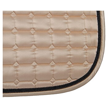 Dressage Saddle Pad Harrys Horse Satin Woodsmoke