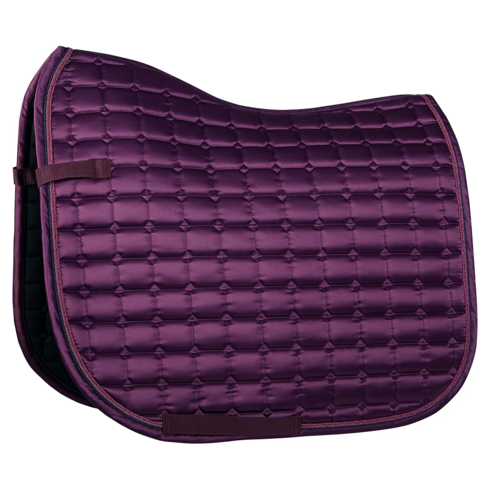 Dressage Saddle Pad Harrys Horse Satin Gloxinia