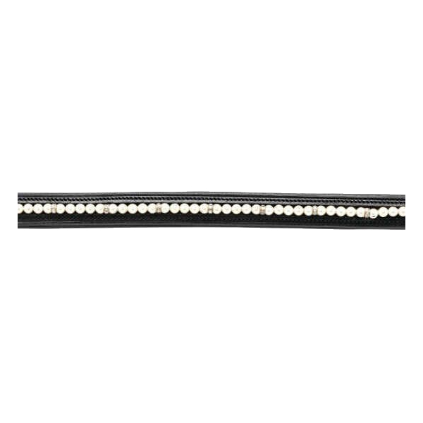 Browband Caldene Pearl Diamante Black - 2