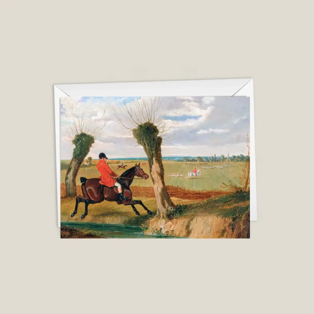Kort Nimrod Paper Rävjaktsmotiv The Suffolk Hunt