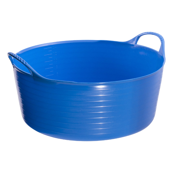 Plastic Bucket Red Gorilla 15 L  Shallow Blue
