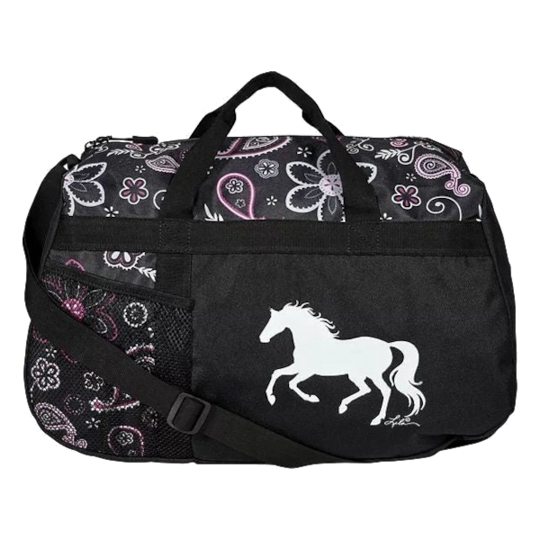 Duffelbag AWST Intl Hästmotiv Galopping Horse Vit