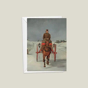 Christmas Card Nimrod Paper The Mail Cart