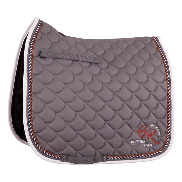 Dressage Saddle Pad BR Bieman de Haas Passion Pandora Stone