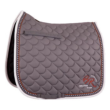 Dressage Saddle Pad BR Bieman de Haas Passion Pandora Stone