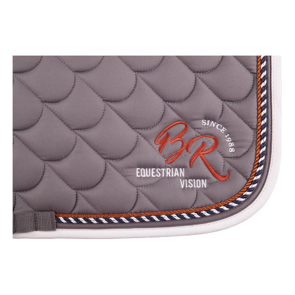 Dressage Saddle Pad BR Bieman de Haas Passion Pandora Stone - 2