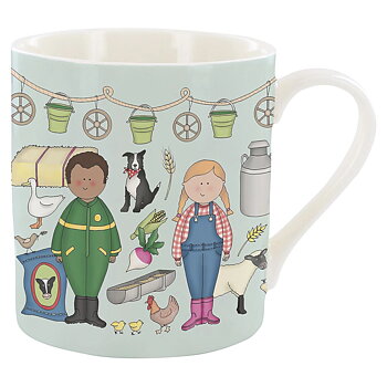 Mugg Emma Lawrence Designs Welly Wearers Farmers