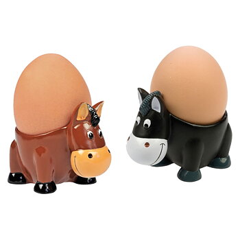 Äggkoppar Happy Ross Hästar 2-pack