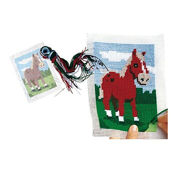 Broderi SES Creative Hästmotiv