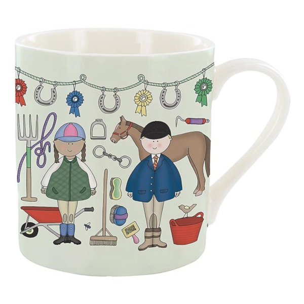 Mugg Emma Lawrence Designs Welly Wearers Horse Riders