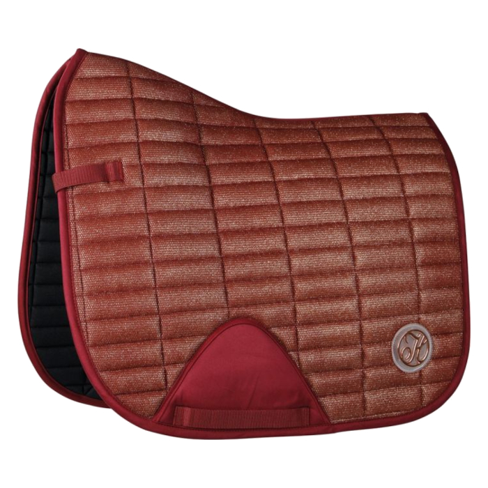 Dressage Saddle Pad Harrys Horse Quartz II Bordeaux