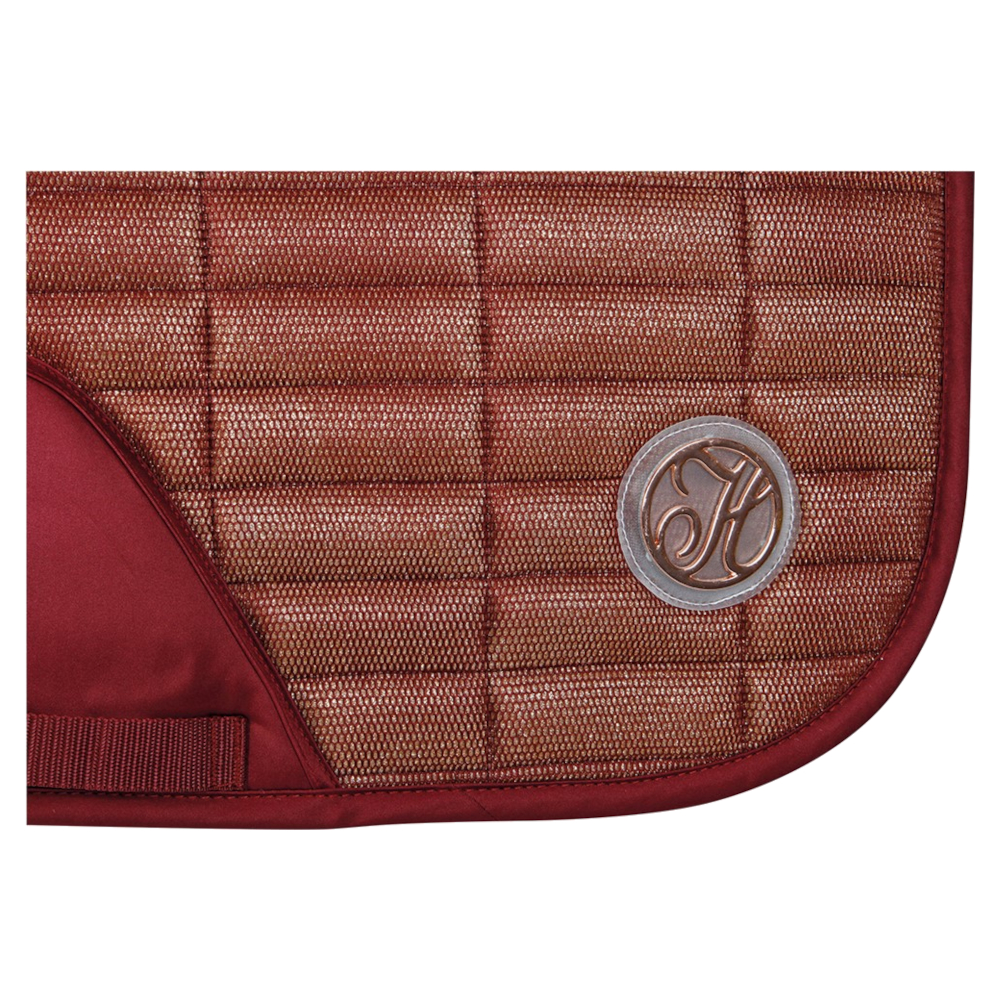Dressage Saddle Pad Harrys Horse Quartz II Bordeaux - 3