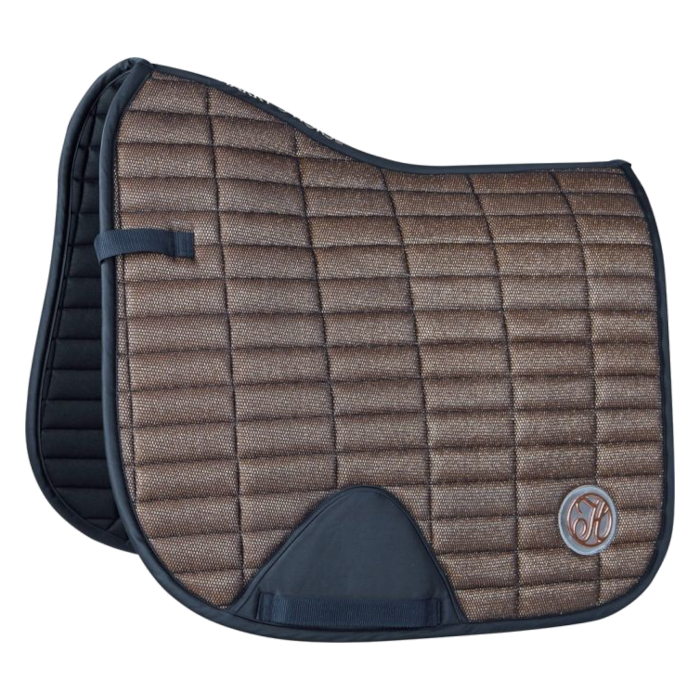 Dressage Saddle Pad Harrys Horse Quartz II Navy