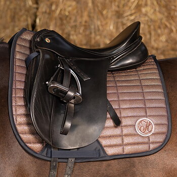 Dressage Saddle Pad Harrys Horse Quartz II Navy
