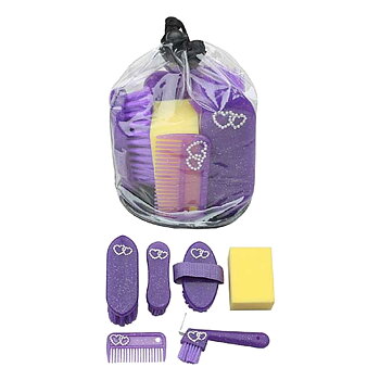 Grooming Kit Elico Glitter Purple