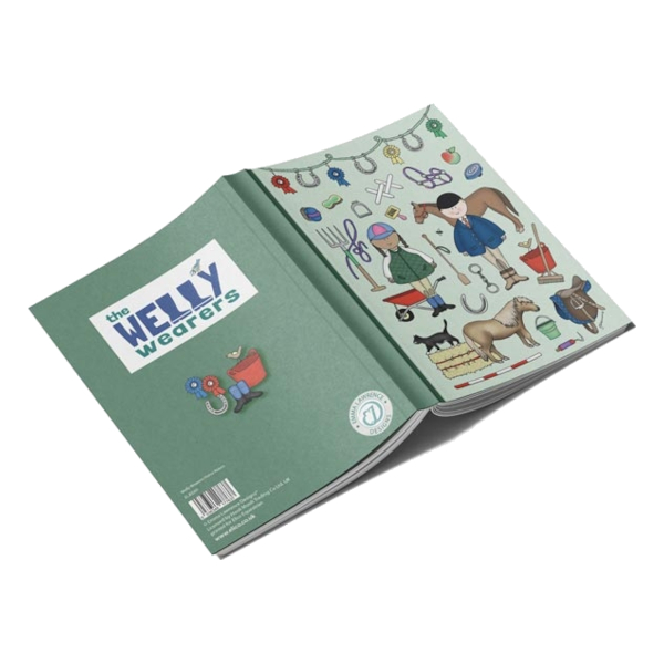 Notebook A5 Emma Lawrence Designs Welly Wearers Horse Riders - 2