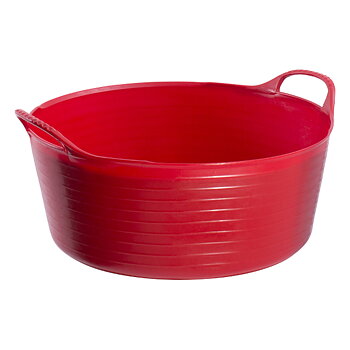 Plastic Bucket Red Gorilla 15 L  Shallow Red