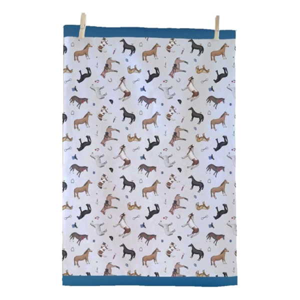 Kitchen Towel Emma Lawrence Designs Horses