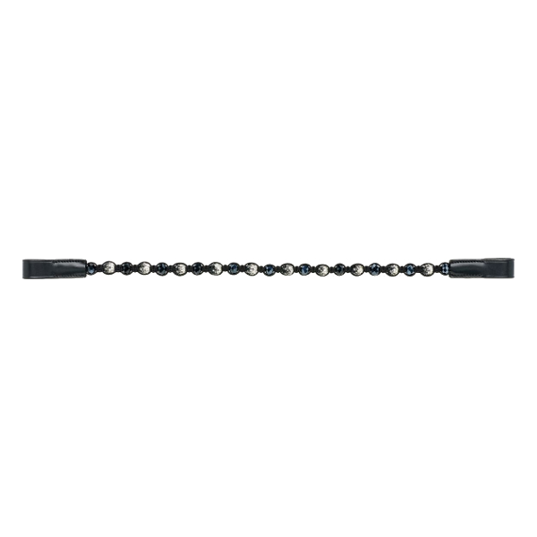 Pannband Caldene Pearls Svart 