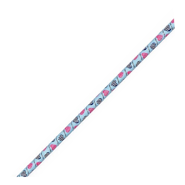 Riding Whip Elico Hearts Light Blue - 2