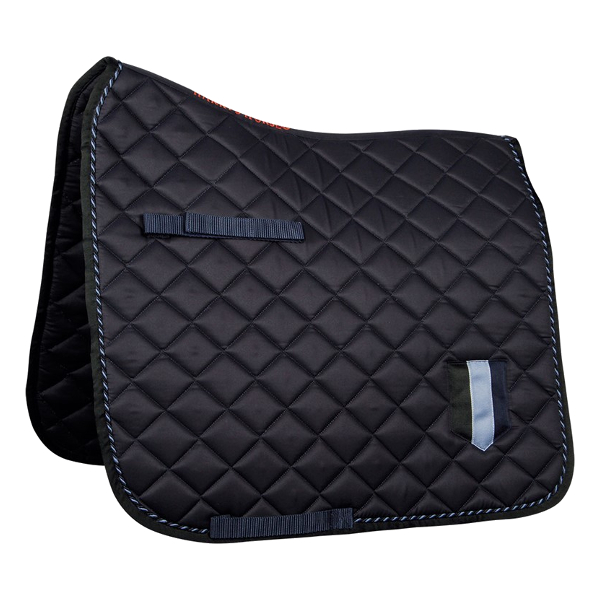 Dressage Saddle Pad Harrys Horse Watton Dress Blues